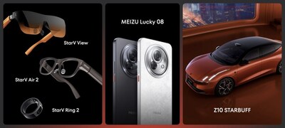 Осенняя конференция DreamSmart: новый смартфон Meizu Lucky 08, геймерский электромобиль Z10 STARBUFF и другие технологические новинки